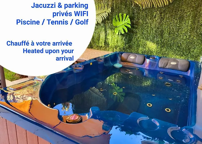 Evasion A Deux, Domaine Prestigieux, Jacuzzi Et Parking Prives, Piscine