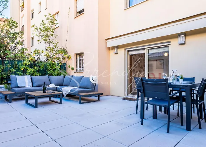 Rare ! Studio With Terrace 5Min Walk To The Palais