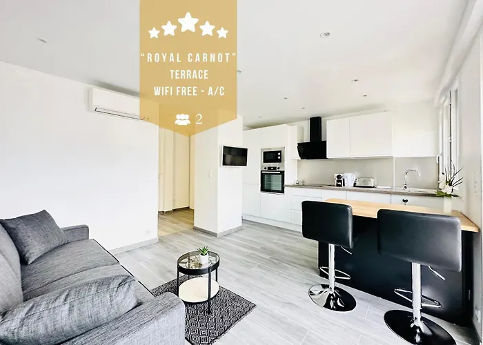 Le Royal Carnot - Studio - Cannes Centre Terrasse