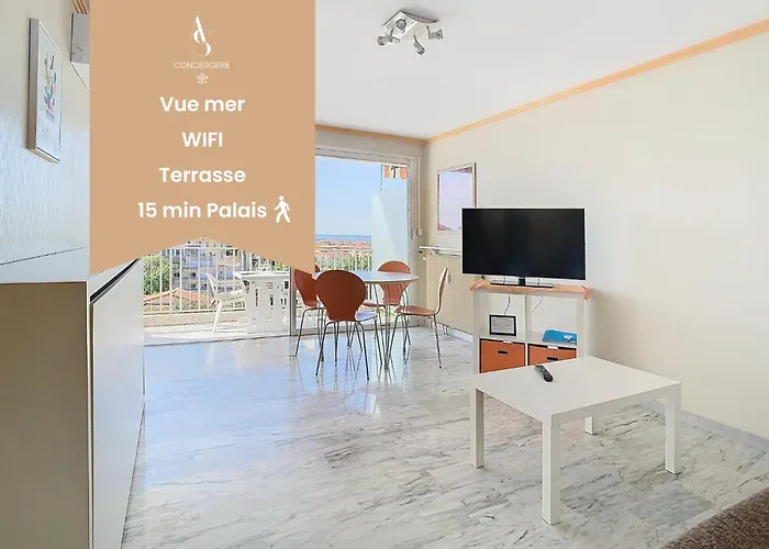 Montfleury - Studio 28M2 - Vue Mer - Centre