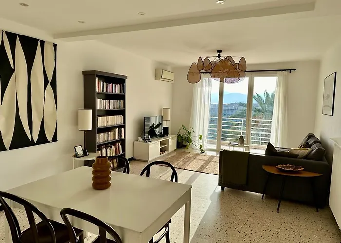 C078-Superb Apt In Cannes - Sea View - 6 People