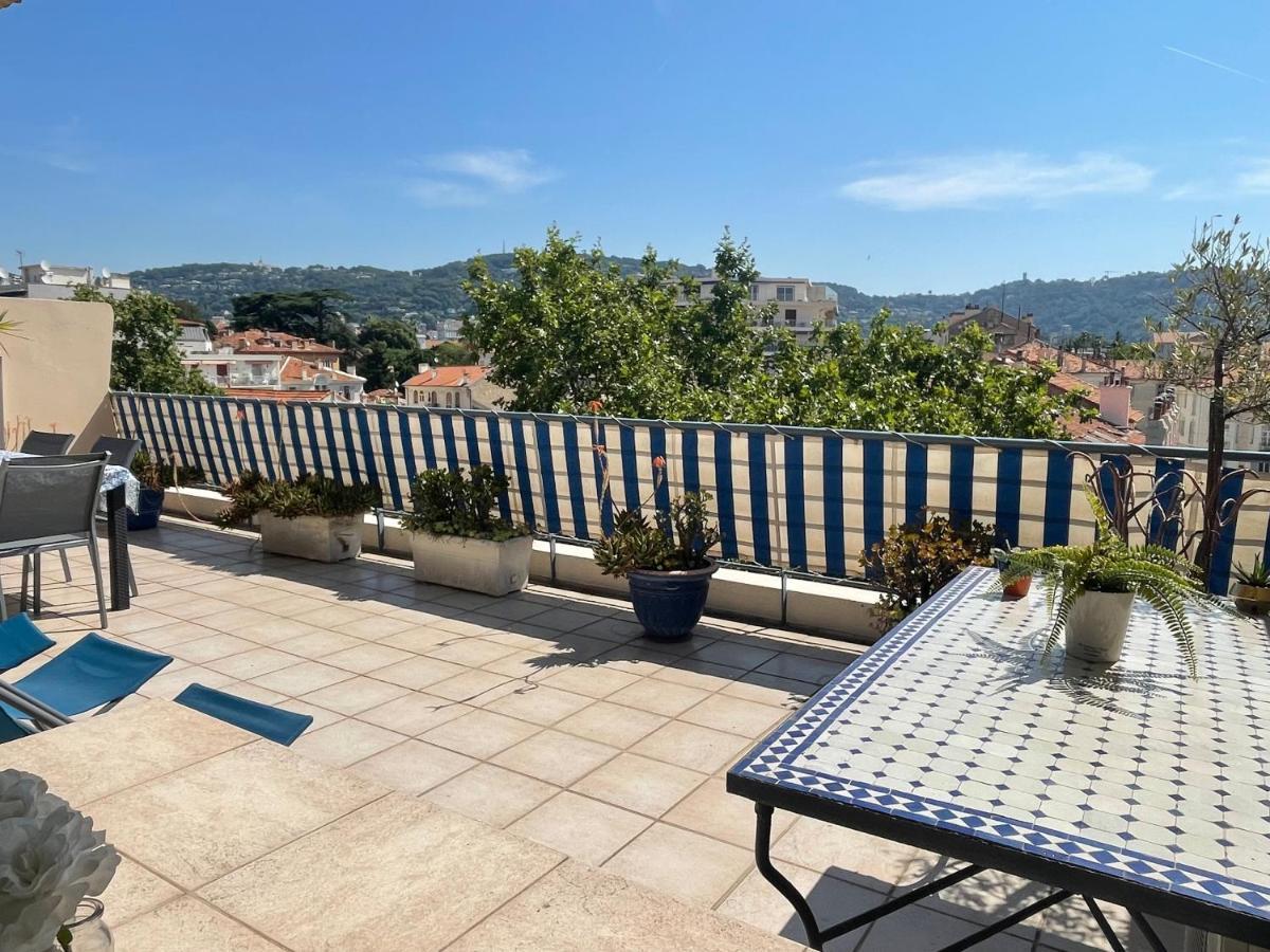 Apartment Toit Terrasse Proche Plages Croisette Et Palais Des Festivals *