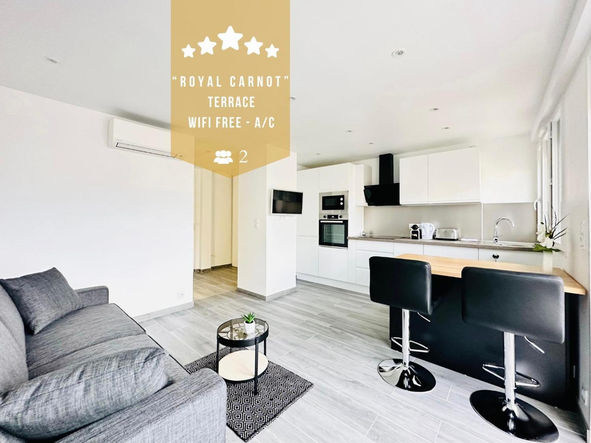 Le Royal Carnot - - Centre Terrasse Apartment Cannes