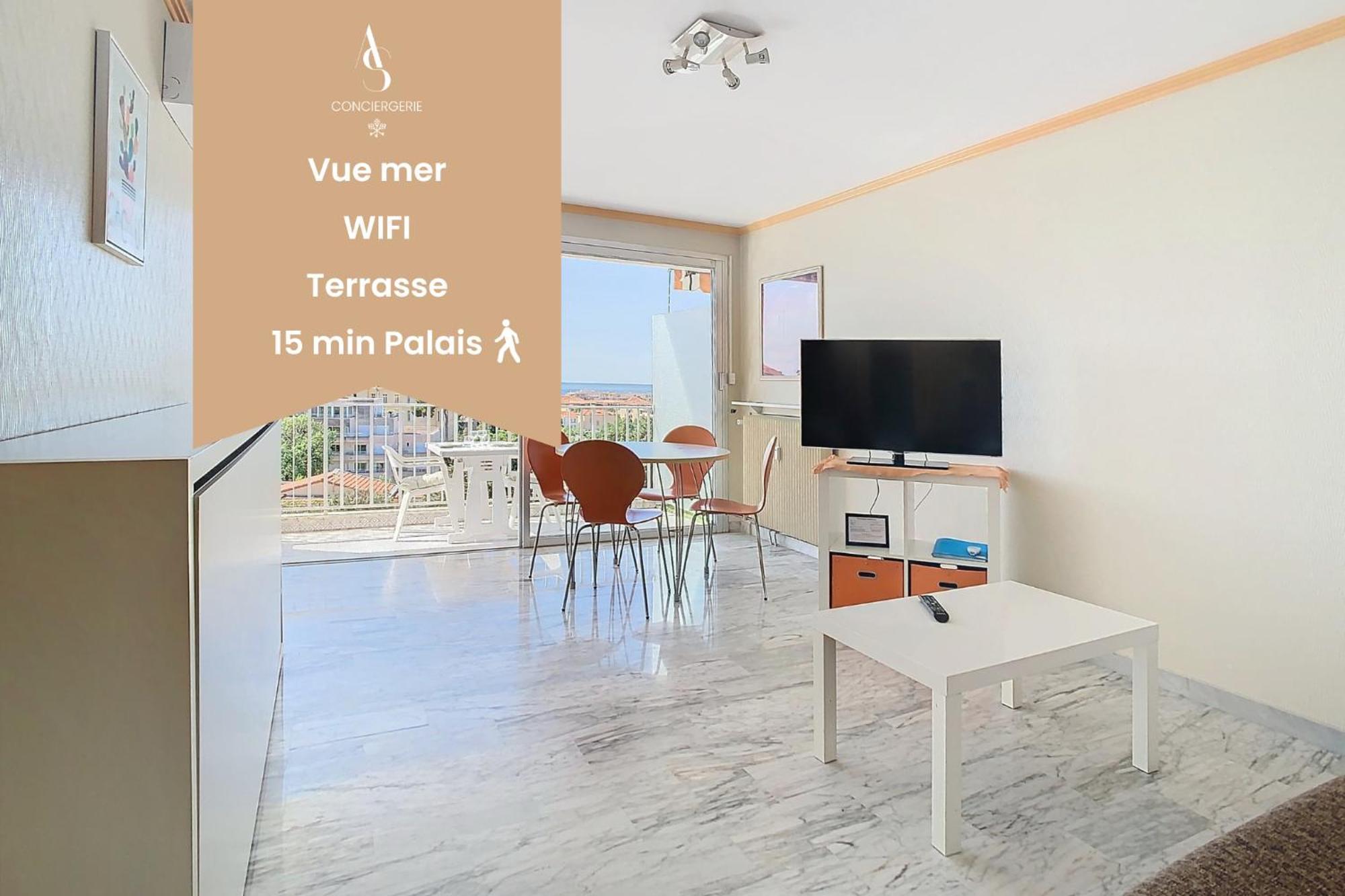 Montfleury - 28m2 - Vue - Centre * Cannes