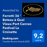Ferretti 36 \' Bateau A Quai Vieux-Port Cannes Festival La Croisette