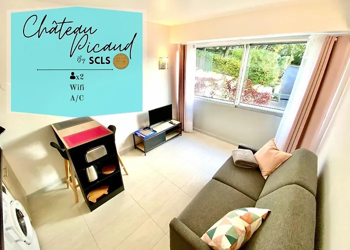 CHÂTEAU PICAUD - MAGNIFIQUE STUDIO -à 2min DU BORD DE MER