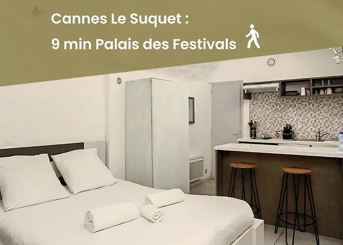 Le Panisse - Studio - 9 Min Palais - Cannes