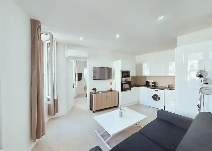 Appartement 2 Pieces Renove Avec Clim, Wi-Fi Et Tout Equipe - Proche De Rue D\'Antibes Et Palais Des Festivals