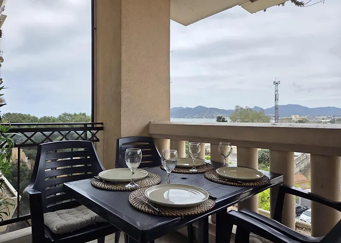 Le Cannes Beach 468 - Balcon Vue Mer & Piscine