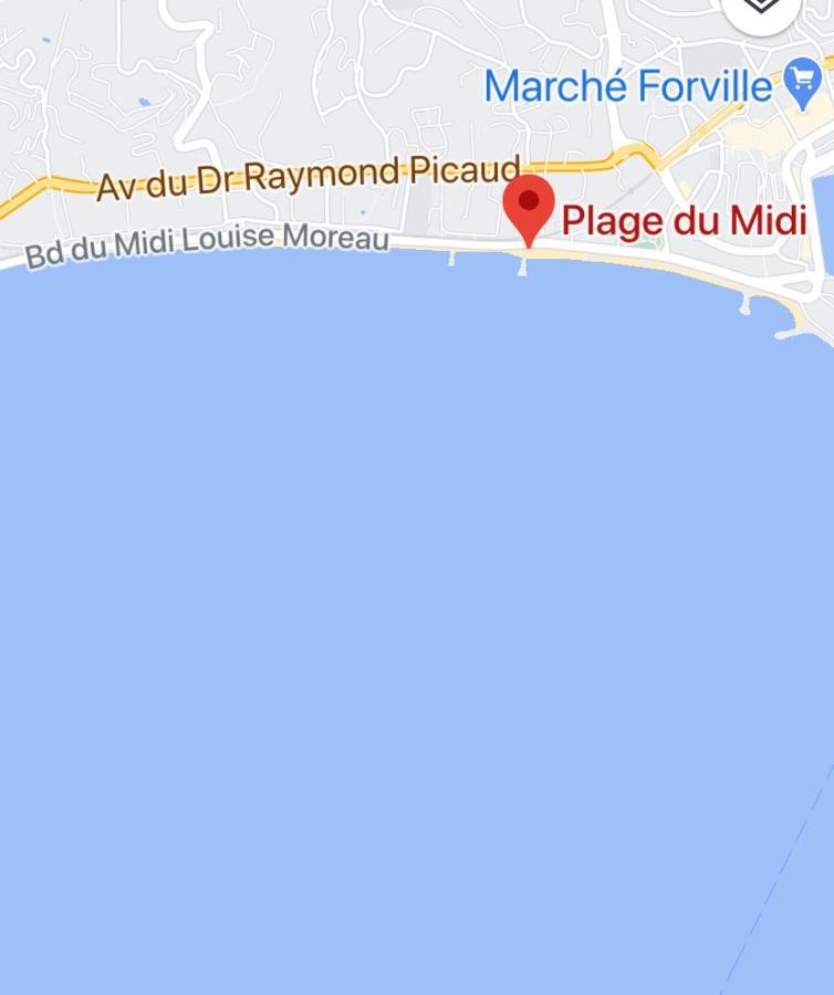 Apartment Rooftop, Premiere Ligne, Vue Mer, 50m De Du Midi Cannes