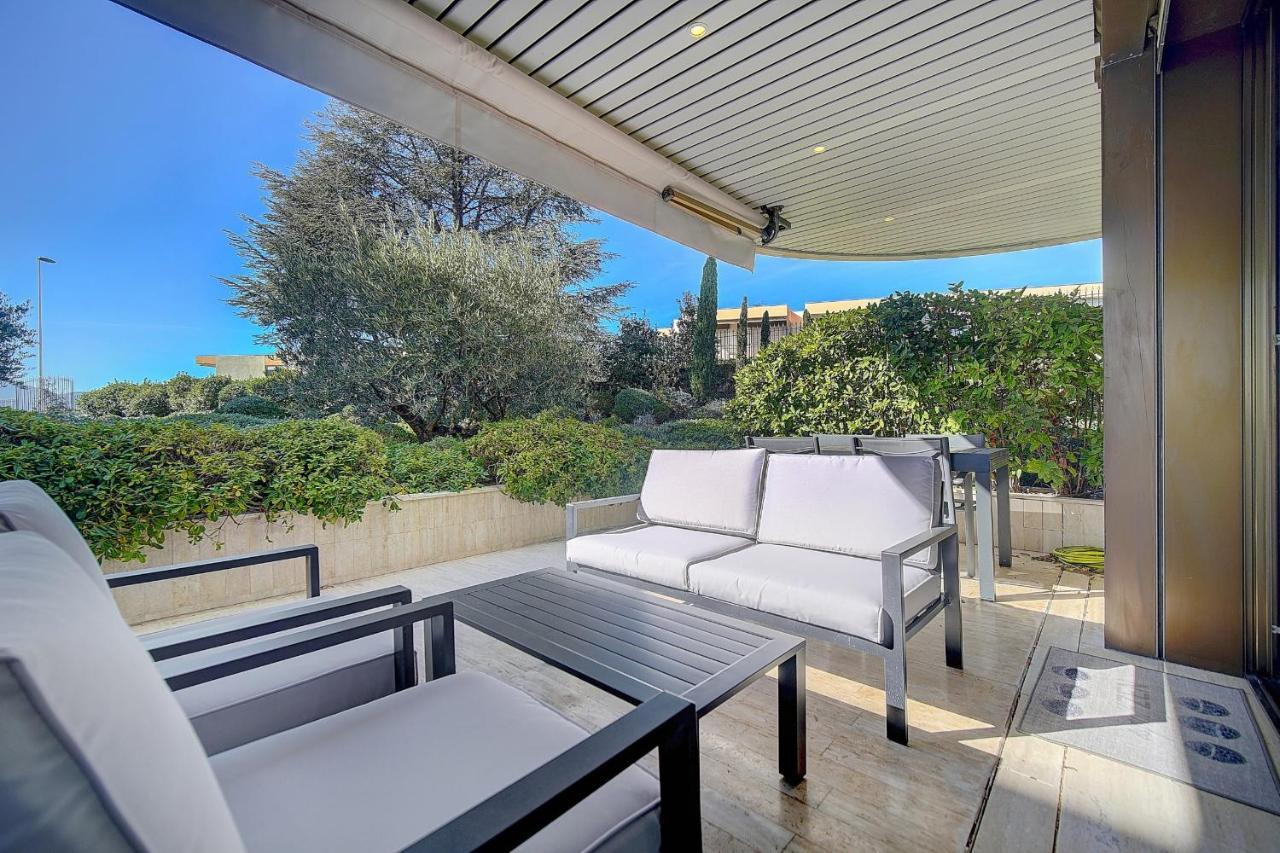 Immogroom - Close Beaches - Terrace With Sea View - Pool -ac Apartment Cannes