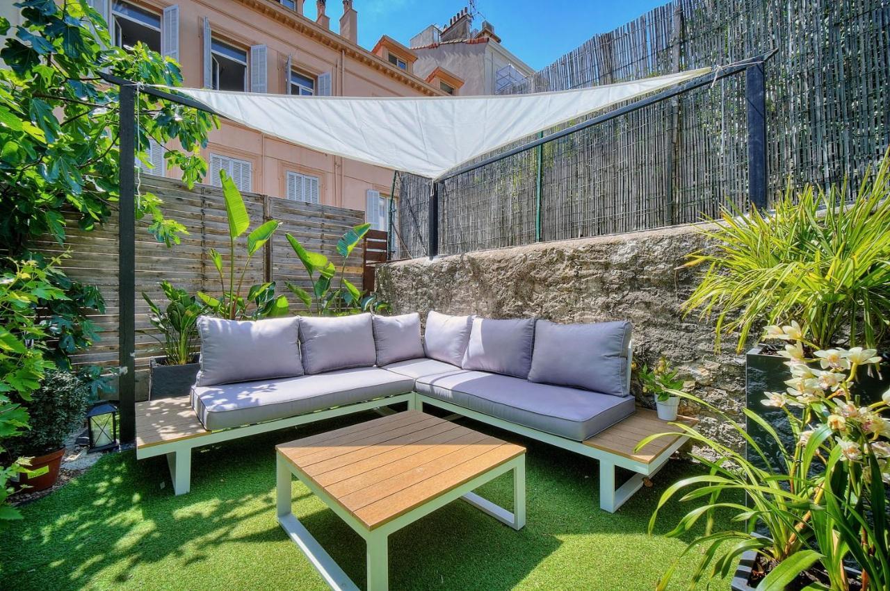 Immogroom - Immeuble Louisette Avec 6 - Jardin - Climatisation Apartment Cannes