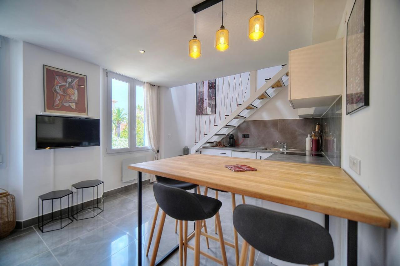 Immogroom - Immeuble Louisette Avec 6 - Jardin - Climatisation Apartment Cannes
