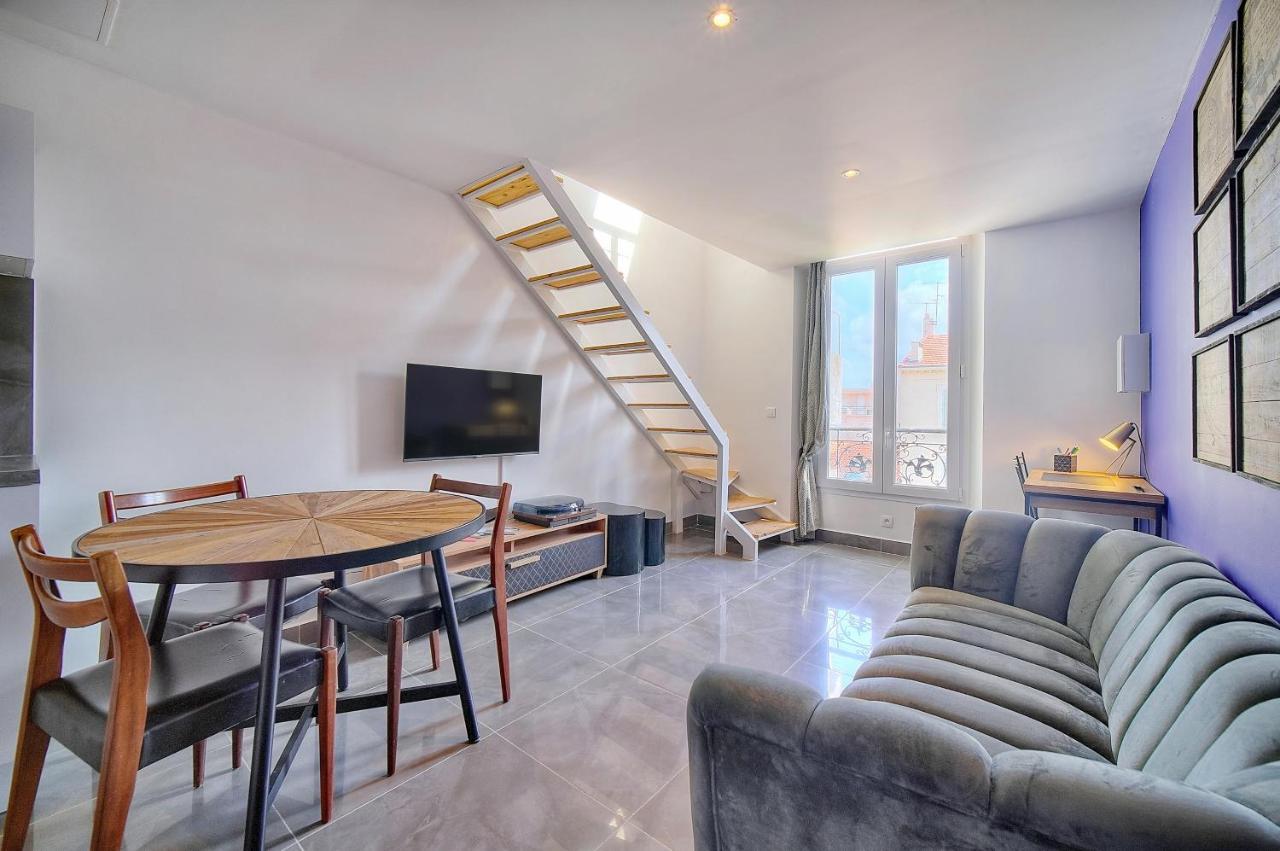 Immogroom - Immeuble Louisette Avec 6 - Jardin - Climatisation Apartment Cannes