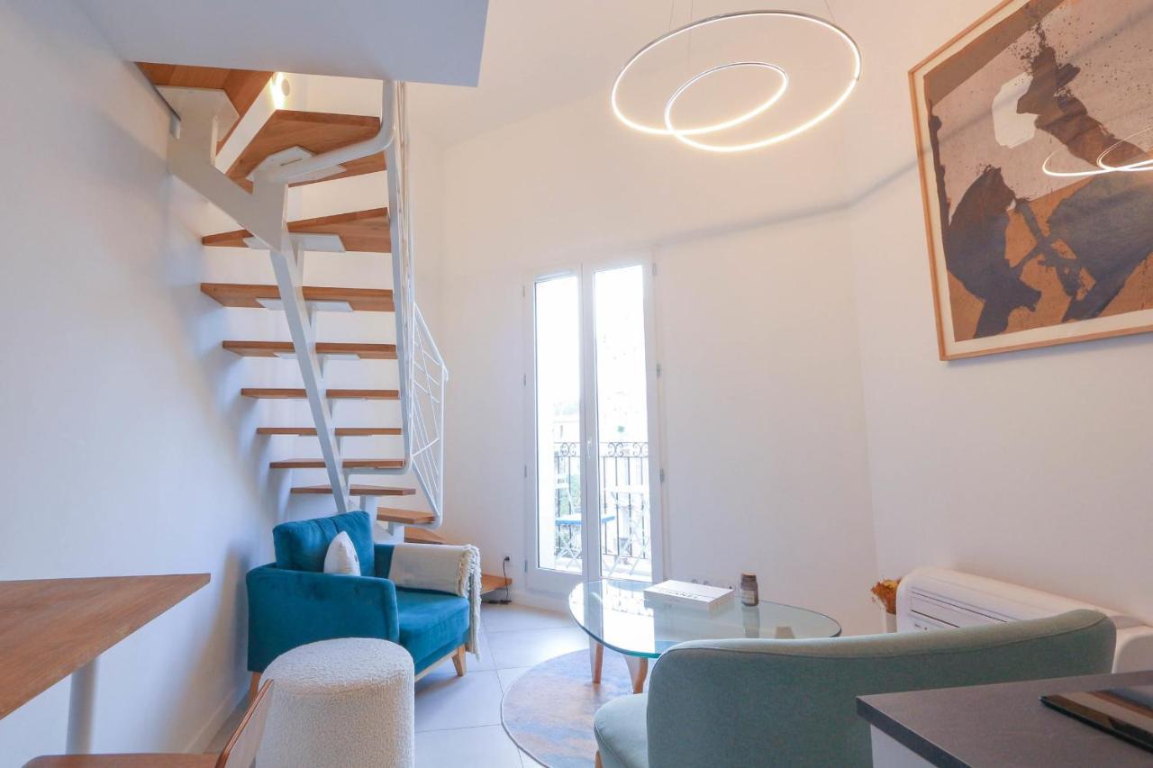 2br Close Gare Station Ac And Balcony Downtown - Benakey Cannes