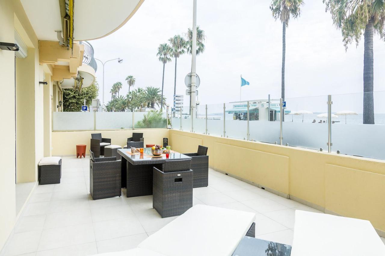Ground Floor On Seafront With Large Terrace Cannes