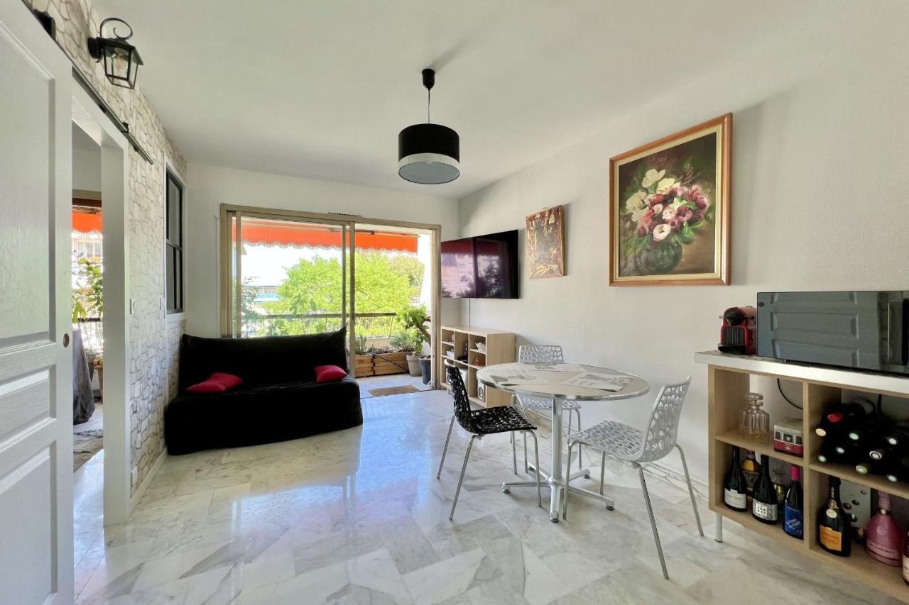 Bright 31m2 Flowered Terrace Near Croisette Apartment *