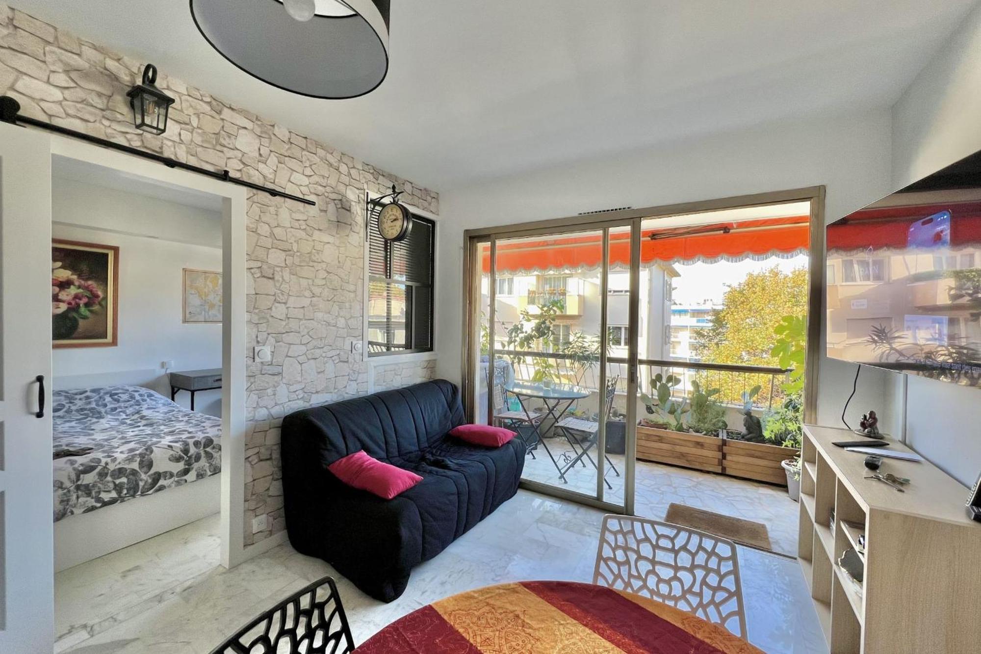 Bright 31m2 Flowered Terrace Near Croisette Apartment *