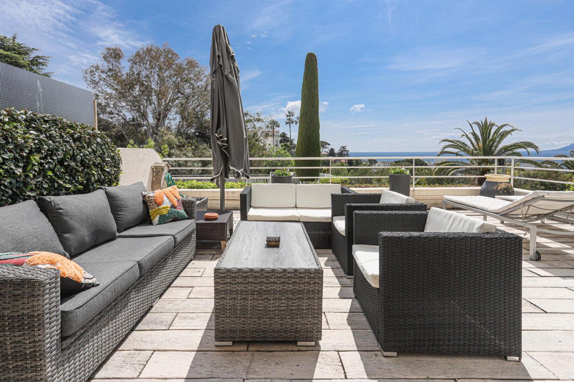 Appartement Centre - Vue Mer, Piscine, Terrasse