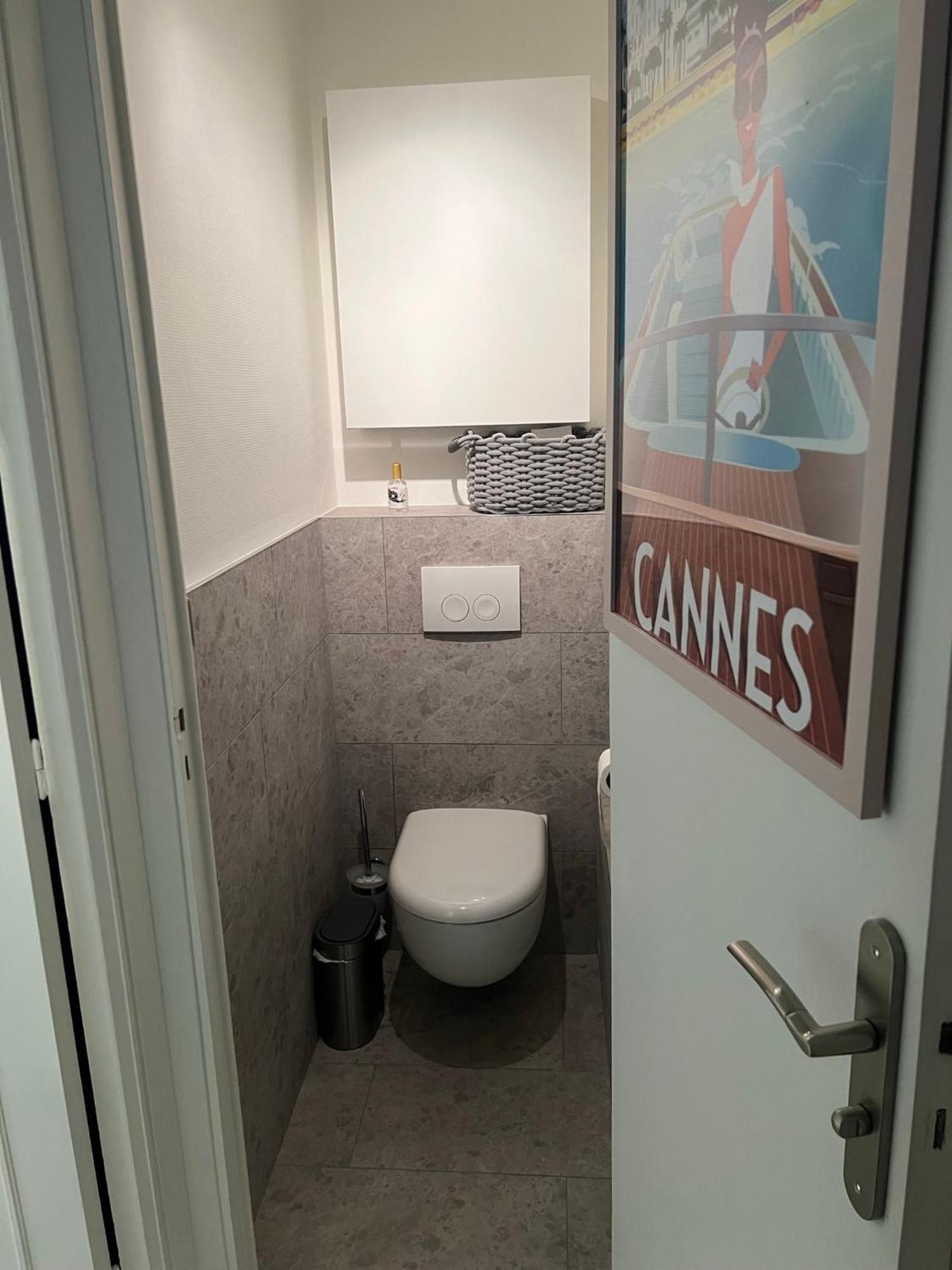 Chic 47m2, 2 Rooms, Ground Floor, Patio, 280m Croisette *