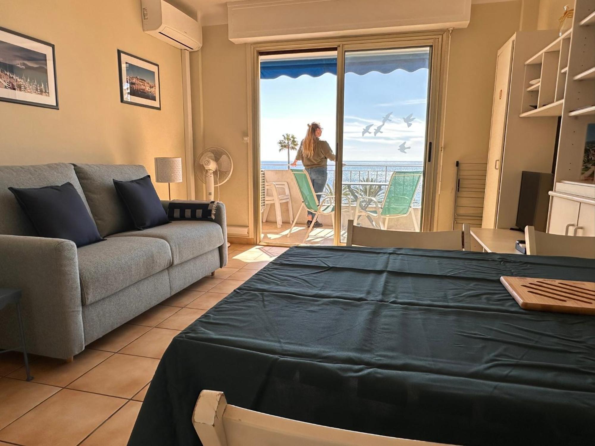 Apartment One Bedroom In With A Balcony And Great Sea Views - 821 Cannes