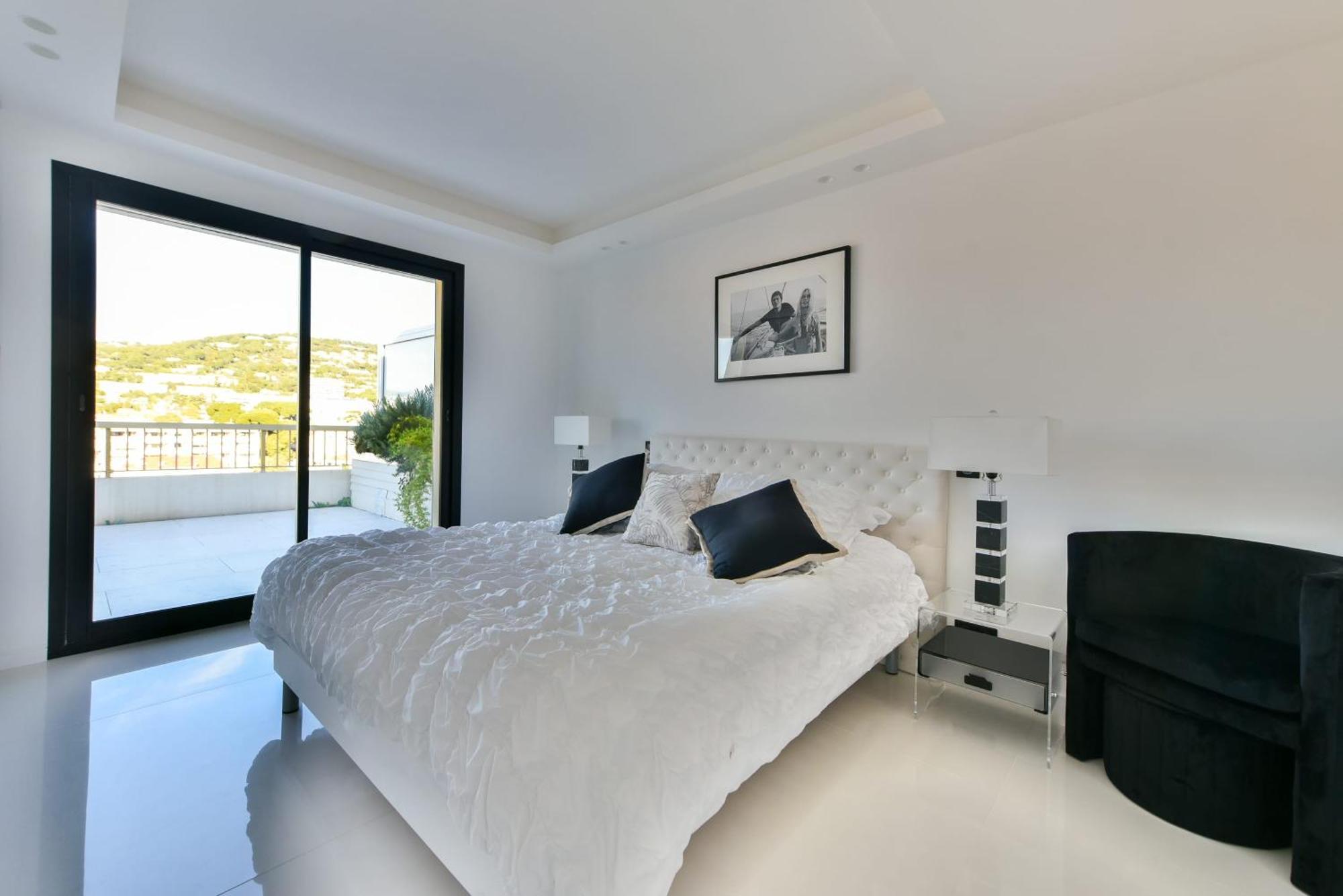 L'horizon Avec Somptueuse Terrasse Vue Mer, Sejour De Luxe Loisirs Et Business Au Coeur Du Centre Apartamento Cannes