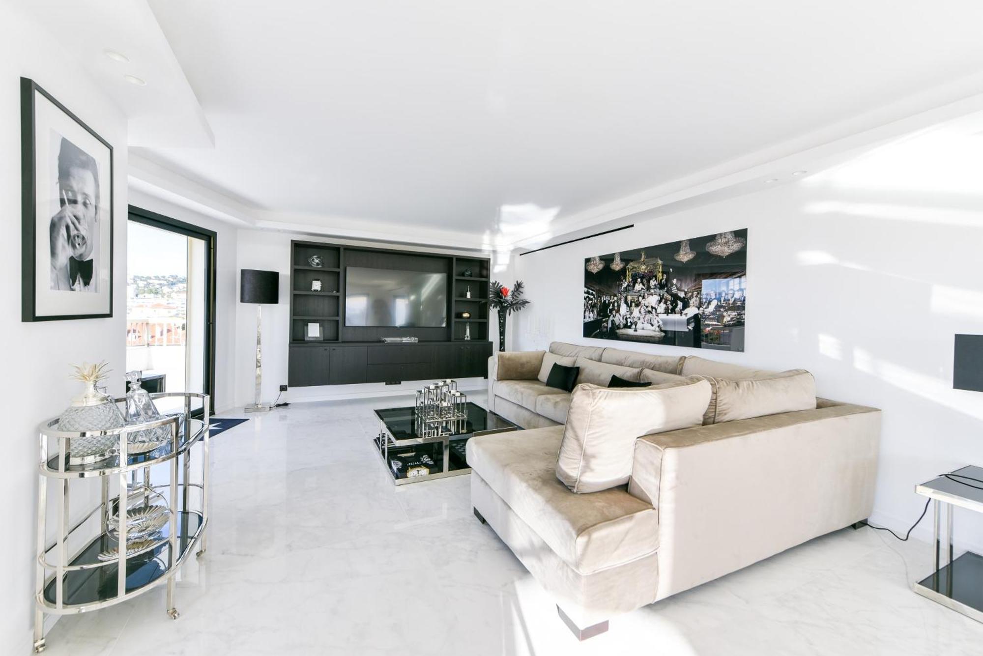 Apartamento L'horizon Avec Somptueuse Terrasse Vue Mer, Sejour De Luxe Loisirs Et Business Au Coeur Du Centre