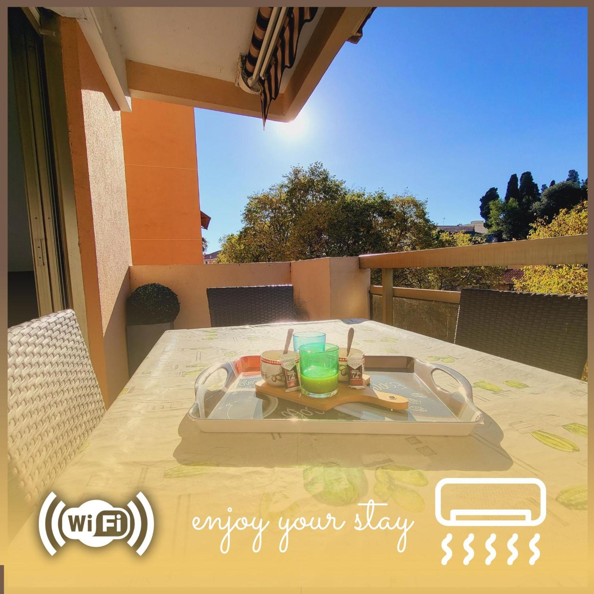 2 Pieces, Traversant, Clim, Wifi, Parking * Cannes
