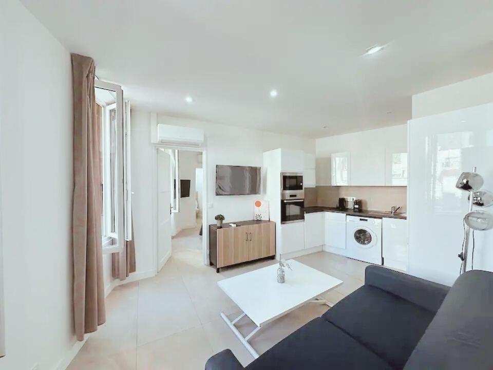 Apartment 2 Pieces Renove Avec Clim, Wi-fi Et Equipe - Proche De Rue D'antibes Et Palais Des Festivals Cannes