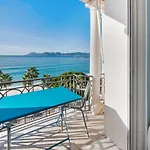 Palais Miramar - Suite Blue Room - Vue Mer -Croisette Emplacement Unique - 20M Plage - Wifi - Clim