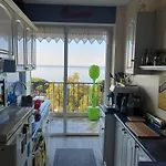 Appartement Vue Mer Panoramique, Plage 150M, Terrasse, Parking Prive, Clim