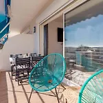 Apartment With Panoramic Sea View, Walk To The Beach - Marechal Juin By Halldis