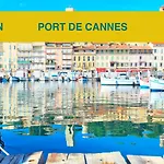 Studio De Charme Au Coeur De Cannes 2 Min Plage Et 10 Congres
