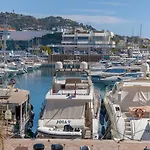 L\'Honorat Vue Mer Et Port, A Cote Des Plages Du Midi Et Proche Du Palais