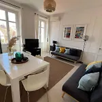Nice 2 bedrooms Meynadier at 2 min Beach/Palais