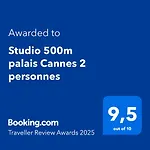 Studio 500M Palais Cannes 2 Personnes