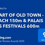 Heart Of Old Town - Beach 150M & Palais Des Festivals 600M