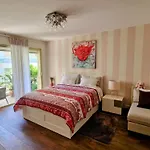 Luxurious Private Floor 130M2 - Ac, Terrace, Pool, Parking - Croisette 5\', Plage Des Sports
