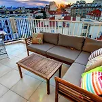 Studio In Cannes, With Wonderful Mountain View, Terrace And Wifi - 500