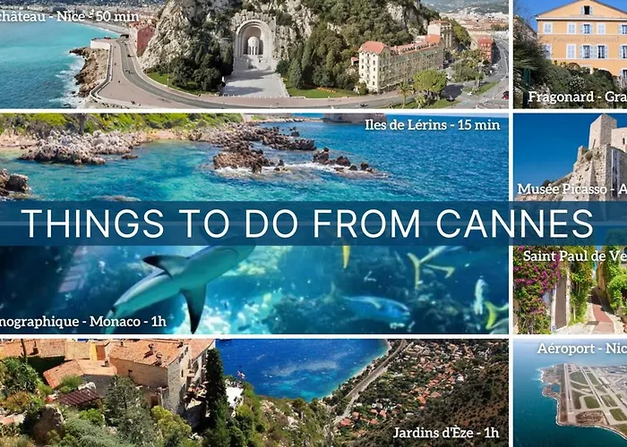 Cannes Stunning Sea And Old Town View For Our Full Comfort 3 Bedroom With Balcony By Olam Properties