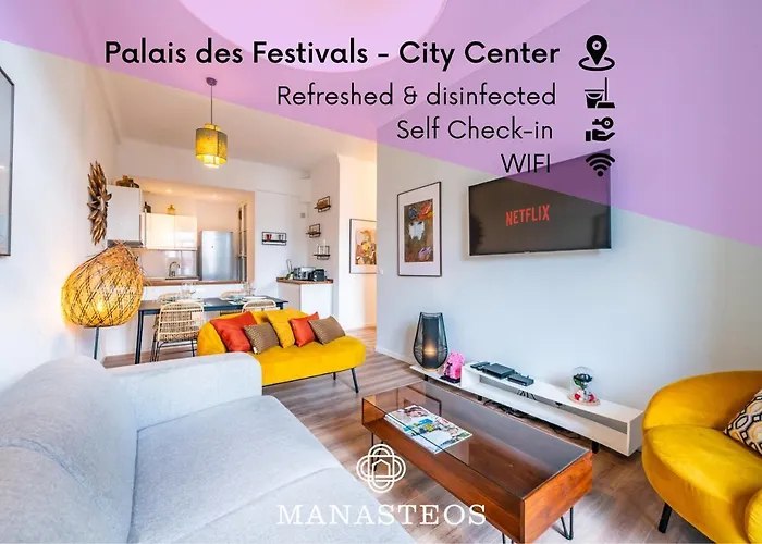 100 M Palais Des Festivals - Croisette - Beach - Congress