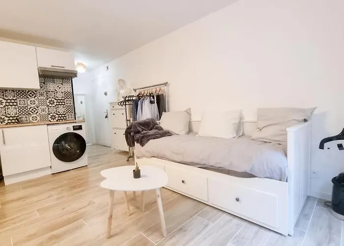 Studio Avec Garage 5Min Cannes Centre