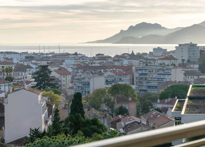 Terrace Sea View Swimming Pool Car Park Cannes Center Live In Cannes