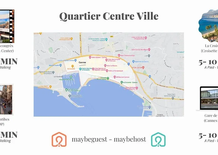 C075-Old Town Cannes - Duplex Apartment