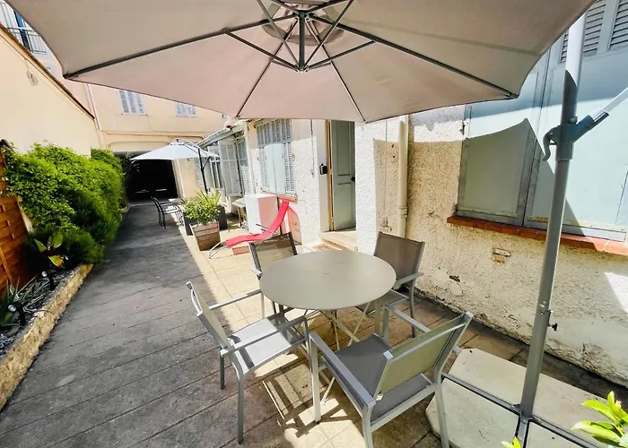Maisonnette Studio Bas Suquet, 200M Plages, 700M Palais, Au Calme