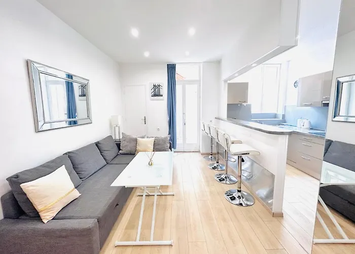 1 Bedroom Flat With Balcony Cannes Center Croisette 6Ppl