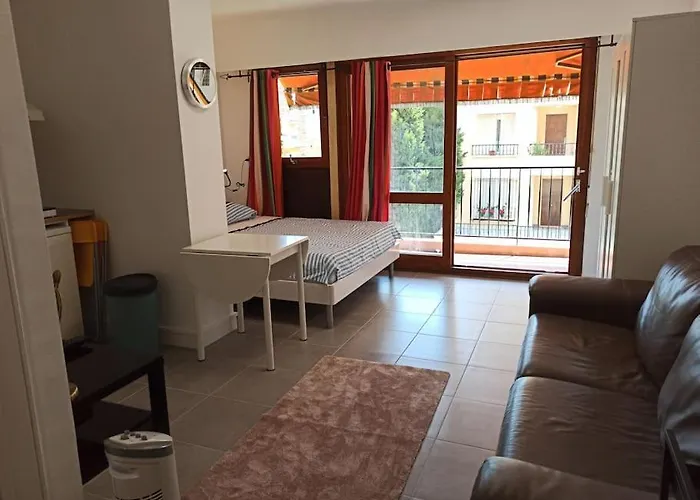 Studio 4 Pers, Terrasse, Climatisation, Parking Inclus