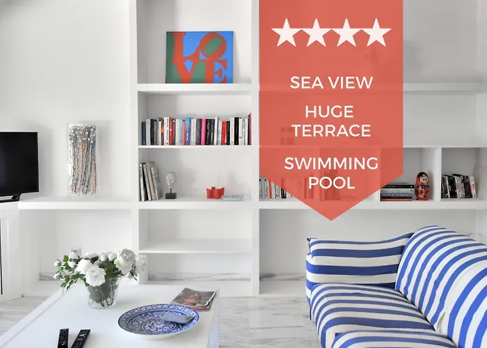 Stunning 3-Br Apartment With Large Terrace And Pool