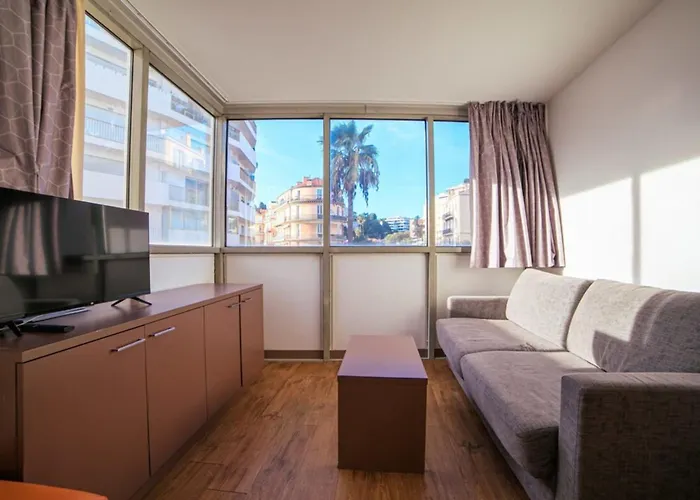 Air Conditioned Apartment With Furnished Terrace Swimming Pool & Parking