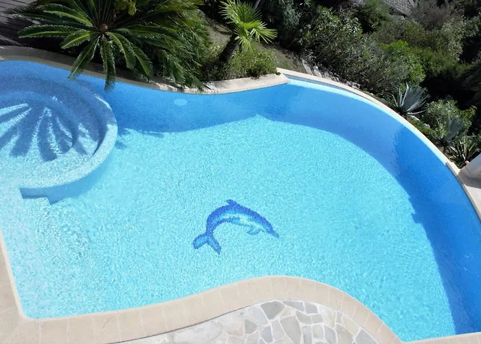 Villa 8 Pers A Cannes Spacieuse, Piscine Vue Mer